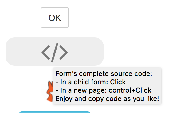 'Form VFP source code' button